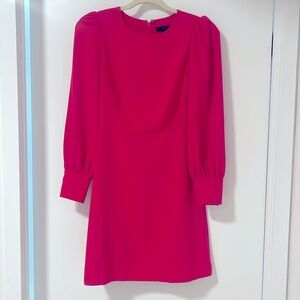 J. Crew pretty work dress. Colour is a rich rose